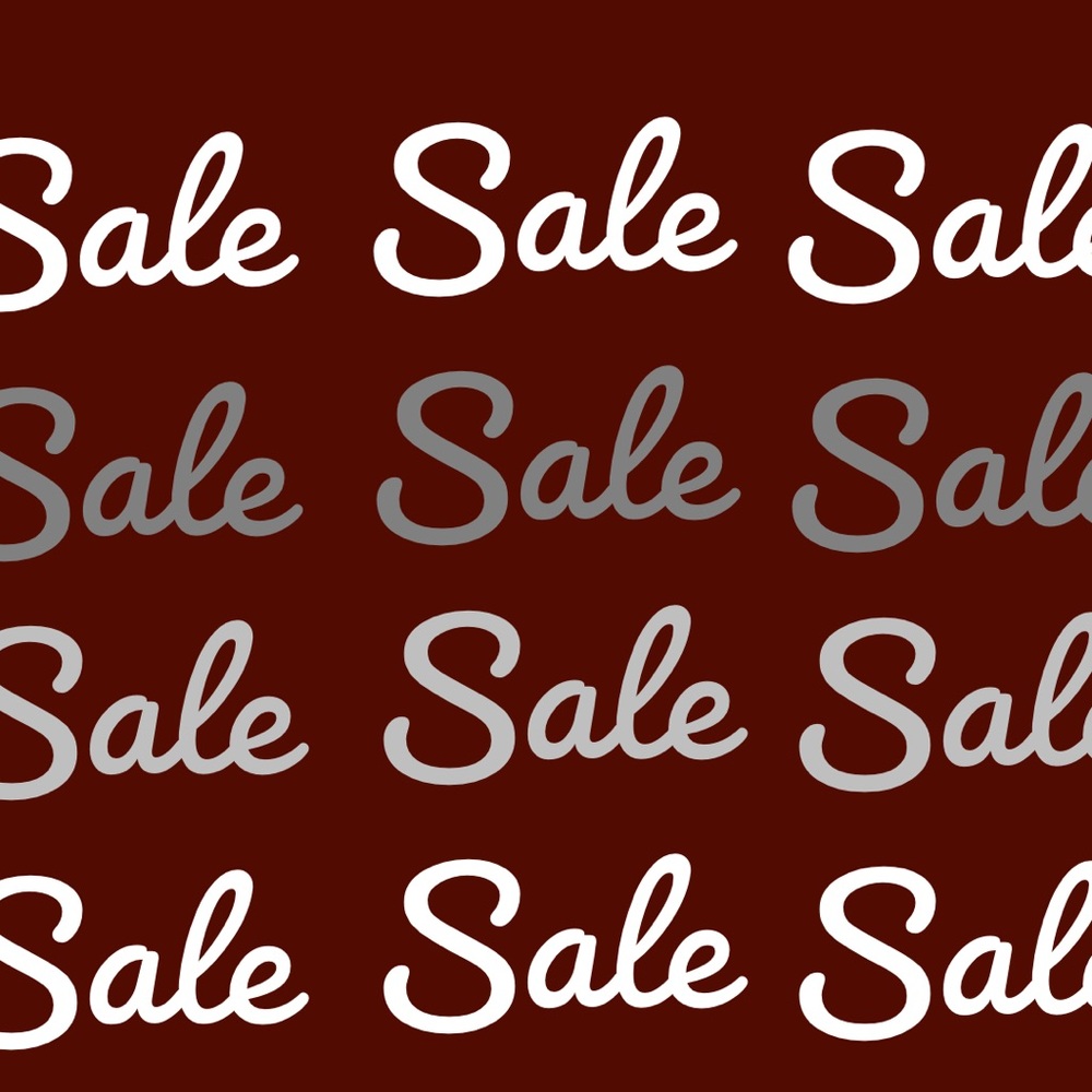 Closet clearout up to 50% off